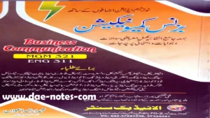 DAE ENG 311 Technical Report Writing Urdu Book