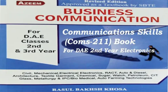 DAE COMS 211 Communication Skills Book