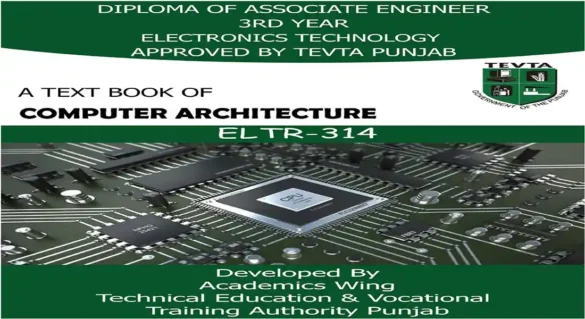 DAE ELTR 314 Computer Architecture Book