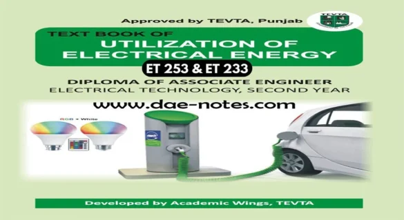 DAE ET 253 & ET 233 Utilization of Electrical Energy Book