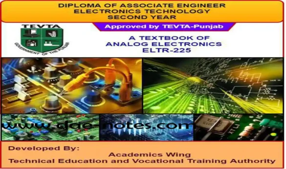 DAE ELTR 225 Analog Electronics Book