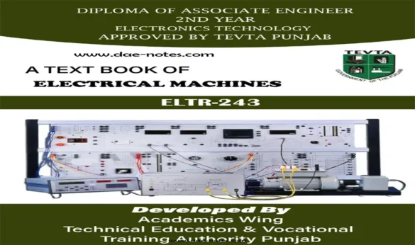 DAE ELTR 243 Electrical Machines