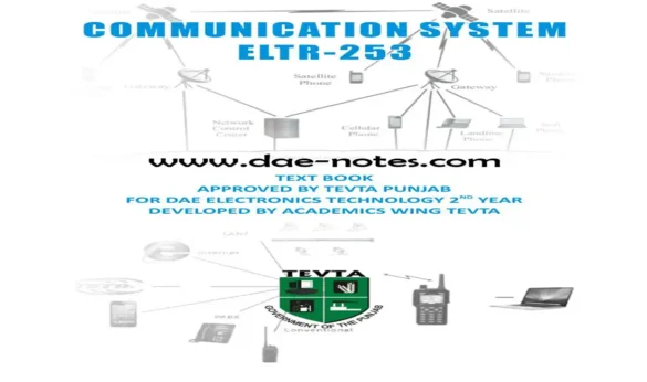 DAE ELTR 253 Communication Systems Book